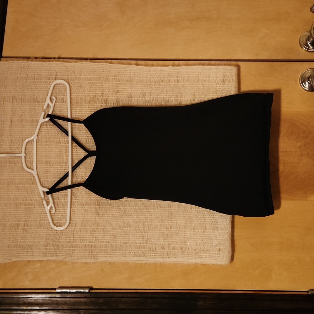 Lululemon black racer back tank